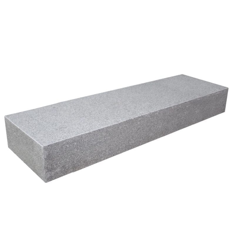 granit trappe moerkegraa 120cm