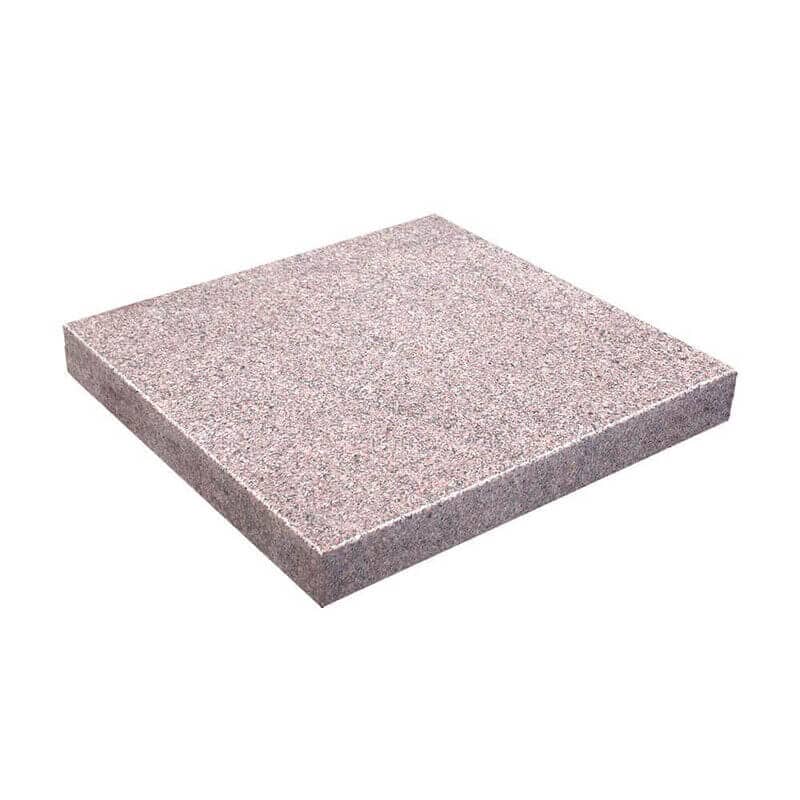40x40x5 roede granitflise 1