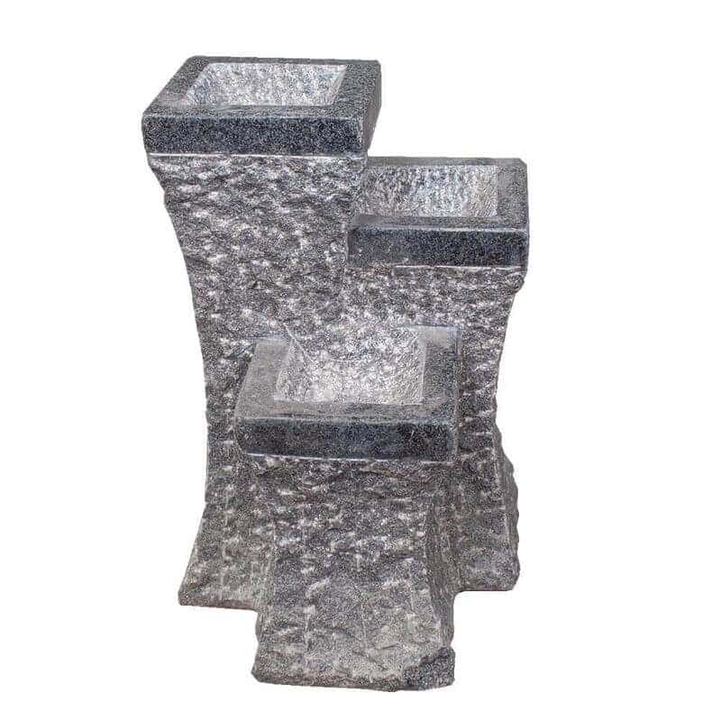 palisade vandsten moerkegraa sort