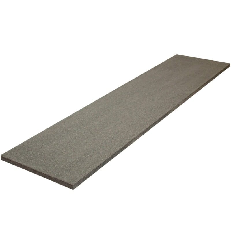 granitfliser 150x35x2cm sort antracit