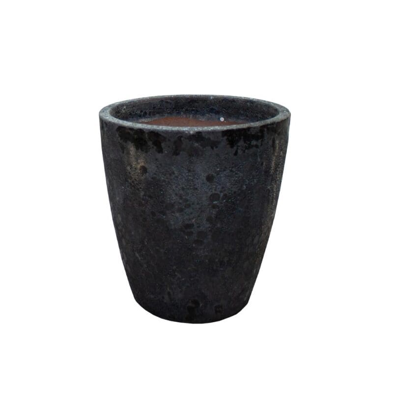 black lava small stentoejskrukke48cm
